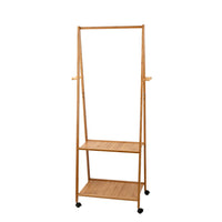 Clothes Rack Airer Coat Stand 165x59cm Wheels