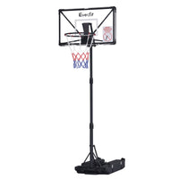 Everfit Portable Basketball Hoop System Adjustable Full Foldable Stand 2.07m