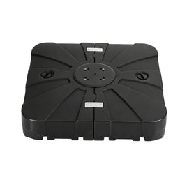 Instahut Outdoor Umbrella Base 2 Fillable 60kg Cantilever Umbrella Base with Wheels 84cm