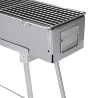 Grillz BBQ Grill Charcoal Smoker Portable Barbecue