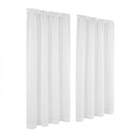 Artiss Blockout Curtains 2X 132x160cm Light Filtering Window Drapes Rod Pocket
