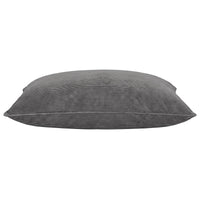 Artiss 3 in 1 Bean Bag Chair Cover (No Filler) Convertible Bean Bag for Adults, Corduroy Stuffed Animal Storage Bean Bag Cover Washable for Living Room Bedroom, Grey