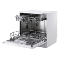 Devanti 8 Place Settings Benchtop Dishwasher White
