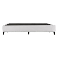 Artiss Bed Frame King Size Metal Grey MASON