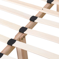 Bed Frame Queen Size Beige ZORA