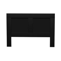 Bed Head Headboard Queen with Shelves - CABI Black