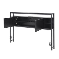 Artiss Bed Headboard Queen Storage Bedhead Charging Station Black