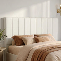 Artiss Bed Head Headboard Queen Linen 153CM - Beige