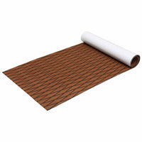 Seamanship EVA Foam Boat Flooring Decking Mat 240x90cm 6mm Diamond Brown