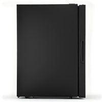 Devanti 56L Bar Fridge Glass Door Mini Fridge Countertop Cooler Black
