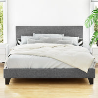 Bed Frame Double Size Grey NEO