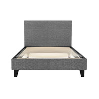 Bed Frame King Single Size Grey NEO