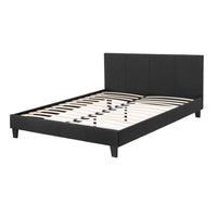 Artiss Bed Frame Queen Size Charcoal NEO