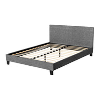 Bed Frame Queen Size Grey NEO