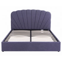 Artiss King Bed Frame with Lift Up Storage and USB Ports Grey