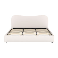 Bed Frame King Size Boucle DARA