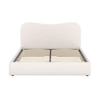 Bed Frame Queen Size Boucle DARA