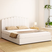 Bed Frame King Size Boucle FION