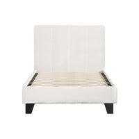 Bed Frame Single Size Boucle NEO