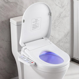 Cefito Electric Bidet Toilet Seat Cover Heated Warm Water Dryer LED Night Light