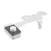 Cefito Non-Electric Ultra-Slim Bidet Attachment Detachable Bidet with Dual Nozzle Frontal & Rear Wash Adjustable Water Pressure Cold Water Toilet Bide