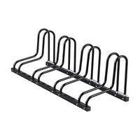 Weisshorn 4 Bike Floor Stand Rack Fits 20"-29" MTB Tires for Garage Storage