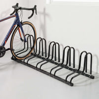 Weisshorn 5 Bike Floor Stand Rack Fits 20"-29" MTB Tires for Garage Storage