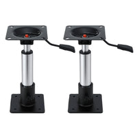 Seamanship Boat Seat Pedestal 34–46cm Adjustable Gas Lift 360 Degrees Swivel 2 Pack