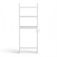 Artiss Over Toilet Storage Bathroom Rack Space Saving 3 Tier Organiser White