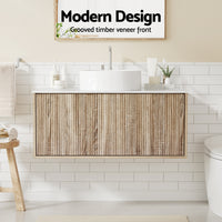 Cefito Vanity Unit 915mm with Basin Oak