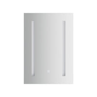 Bathroom Mirror Cabinet LED 500x720mm Medicine Wall Storage