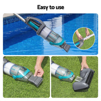 Bestway Pool Vacuum Cleaner Handheld Rechargeable Maintenance Kit Debris 2L