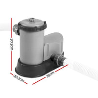 Bestway Pool Pump Cartridge Filter 1500GPH 5678L/H Flowclear Filters Cleaner