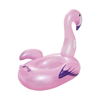 Kids Flamingo Rider Ride On Float Floating Seat Pool Lounger 1.27Mx1.27M