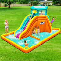 Water Slide Park 565x373x265cm Kids Swimming Pool Inflatable Play Centre