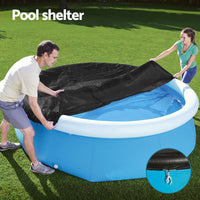 Pool Cover Fits 2.44m Above Ground Swimming Pool PVC Blanket