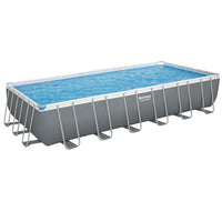 Bestway Swimming Pool 732x366x132cm Steel Frame Above Ground Pools Ladder 30045L