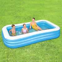 Bestway Kids Pool 305x183x56cm Inflatable Above Ground Swimming Pools 1161L