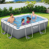 Swimming Pool 282x196x84cm Steel Frame Above Ground Pools Filter Pump 3662L