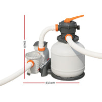 Pool Pump Sand Filter 2200GPH 8327L/H Pools Flowclear Filters