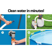 Pool Pump Sand Filter 2200GPH 8327L/H Pools Flowclear Filters