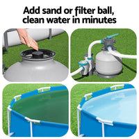 Bestway Pool Pump Sand Filter 3000GPH 11355L/H Pools Flowclear Filters
