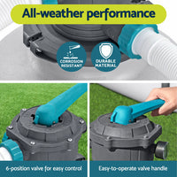 Bestway Pool Pump Sand Filter 3000GPH 11355L/H Pools Flowclear Filters