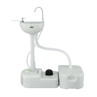 Weisshorn Camping Basin Portable Hand Wash Sink Stand 43L Capacity
