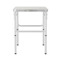 Weisshorn Folding Camping Table 90CM Adjustable Portable Outdoor Picnic Desk