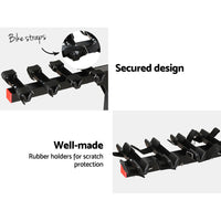 4 Bicycle Bike Carrier Rack Car 2" Hitch Mount Foldable Black,4 Bicycle Bike Carrier Rack Car 2" Hitch Mount Foldable Black