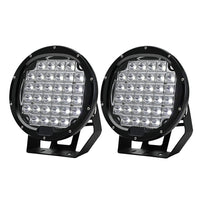 Pair LED Driving Lights 9 Inch Flood Spot Lights Car Truck SUV 12V 24V