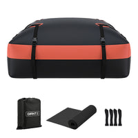 Giantz Roof Top Cargo Bag Waterproof Car Luggage Carrier 15 Cubic Ft Universal