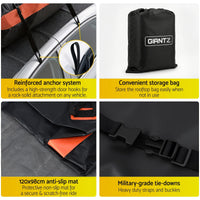 Giantz Rooftop Cargo Bag Waterproof Car Luggage Carrier 15 Cubic Ft Universal