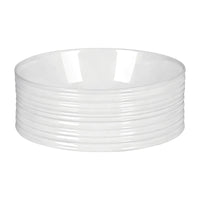 Cefito Bathroom Basin Vanity Sink Vessel Ceramic White Round Countertop 36cm